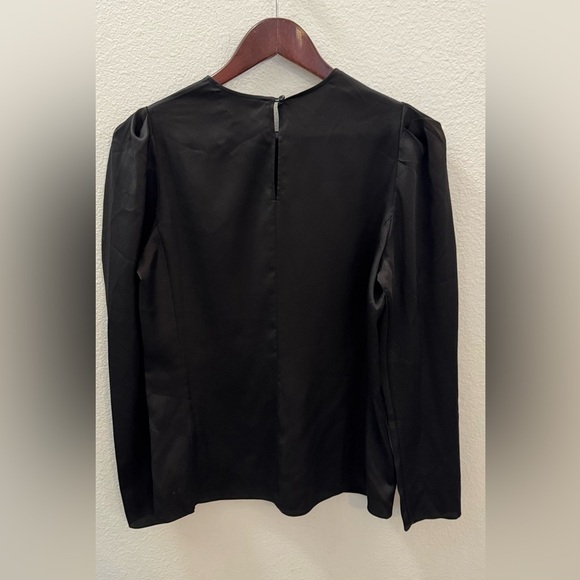 NWOT Frame Black Blouse size S - Picture 3 of 4